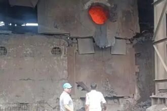 Raigarh Steel Plant Accident : रायगढ़ के मां शिवा स्टील प्लांट में बड़ा हादसा, 4 श्रमिक झुलसे