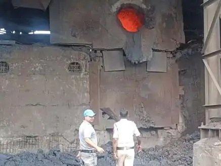 Raigarh Steel Plant Accident : रायगढ़ के मां शिवा स्टील प्लांट में बड़ा हादसा, 4 श्रमिक झुलसे