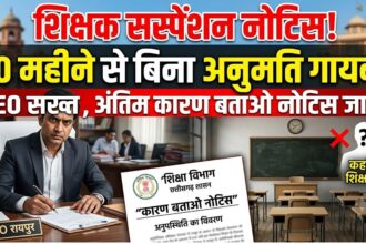 Teacher Suspension Notice
