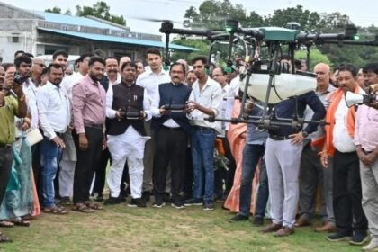 Dhamtari Drone Farming