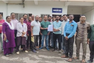 108 Ambulance Employees Protest 
