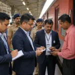 Raipur Railway Ticket Checking