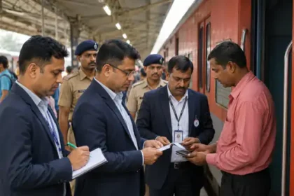 Raipur Railway Ticket Checking