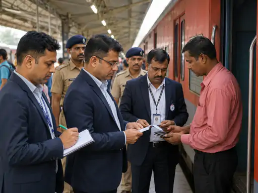 Raipur Railway Ticket Checking