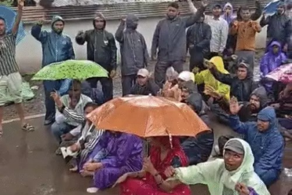 Korba Hospital Protest