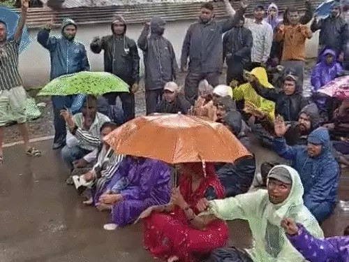 Korba Hospital Protest