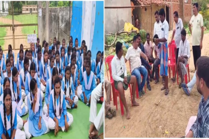 Mahasamund school protest