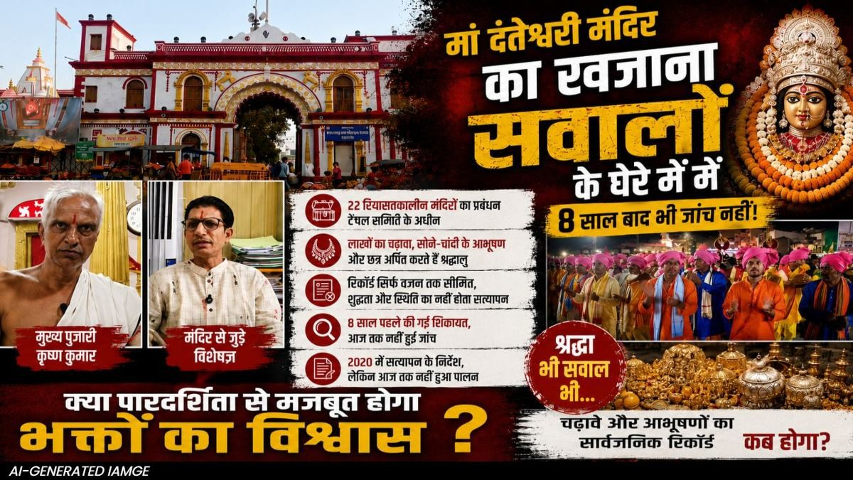 Danteshwari Temple audit demand