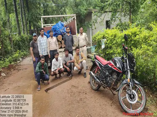 Bilaspur Illegal Timber Transport