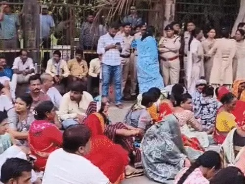 Nakti Village Protest