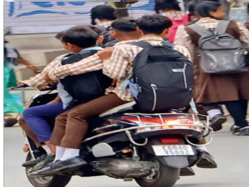 Raipur minor driving