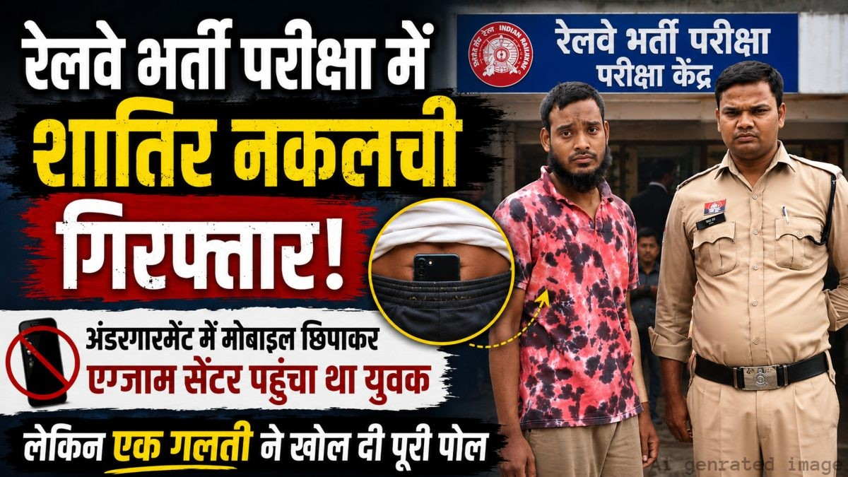 RRB Exam Cheating