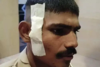Rajiv Bhavan Protest