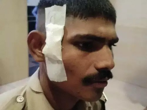 Rajiv Bhavan Protest