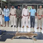 Leopard Skin Smuggling : दंतेवाड़ा-नारायणपुर सीमा पर तेंदुए की खाल के साथ 3 गिरफ्तार