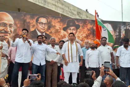 Bhilai Housing Policy Protest