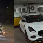 Raipur Car Stunt Viral Video