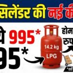 Gas Cylinder Price : गैस सिलेंडर की कीमत 995 रुपए, होम डिलीवरी के साथ 1030 रुपए