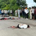 Bilaspur Road Accident : तेज रफ्तार ट्रक ने बाइक सवार तीन युवकों को कुचला, मौके पर मौत
