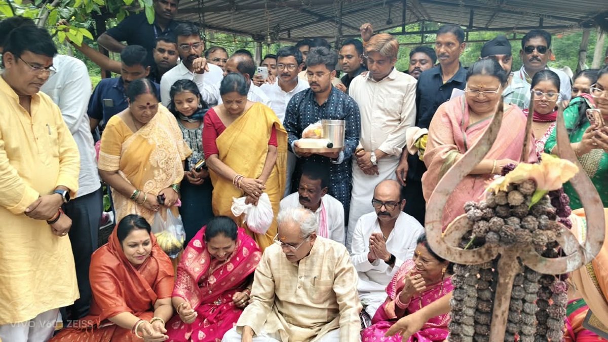 Bhupesh Baghel Koteshwar Dham