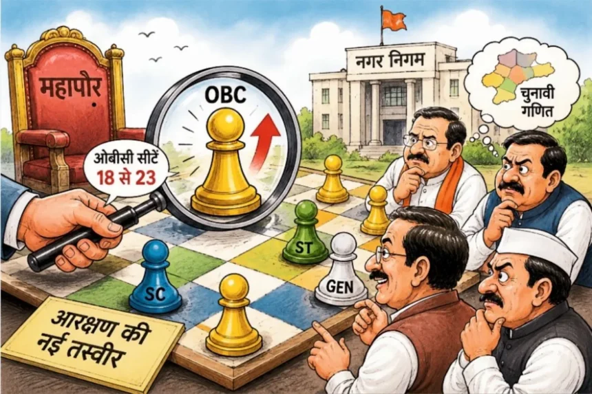 OBC Reservation : भिलाई में बढ़ेगा OBC का दबदबा, 23 वार्ड होंगे आरक्षित! बदल जाएगा चुनावी गणित