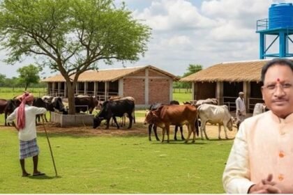 Gaudham Yojana : छत्तीसगढ़ में 1460 गौधाम बनेंगे, निराश्रित मवेशियों को मिलेगा सुरक्षित आश्रय