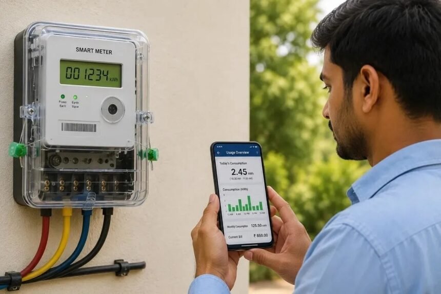 Smart Meter Update : अवैध कनेक्शनों पर शिकंजा कसने अब स्मार्ट मीटर की होगी आधार से E-KYC 