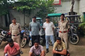 Vehicle Theft :  शातिर अंतरजिला वाहन चोर गिरोह का पर्दाफाश, 3 गिरफ्तार, 13 वाहन बरामद