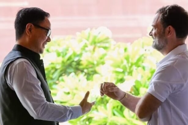 Rahul Gandhi Prayagraj : 'प्रयागराज नहीं, रांची जाना चाहिए था', किरेन रिजिजू ने राहुल गांधी पर कसा तंज