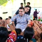 Rikesh Sen Rakhi Celebration  : 11 हजार से अधिक बहनों ने विधायक रिकेश सेन को बांधा रक्षा सूत्र