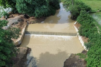Check Dam : विश्रामपुरी में 19.90 लाख से बना चेक डैम, किसानों को मिलेगी सिंचाई सुविधा