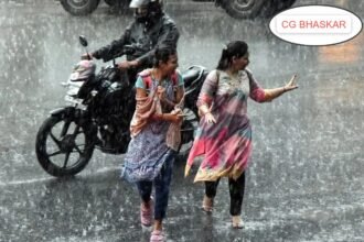 CG Rain Alert : छत्तीसगढ़ में अगले 72 घंटे भारी, इन इलाकों में बारिश के साथ वज्रपात का अलर्ट