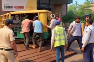 Road Encroachment : सड़क पर अतिक्रमण करने वालों पर दुर्ग पुलिस सख्त, 9 पर कार्रवाई