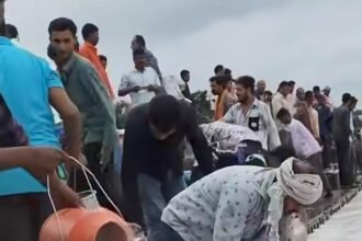 Milk Price Hike : दूध के दाम को लेकर तिल्दा-नेवरा में घमासान, विक्रेताओं ने बहाया हजारों लीटर दूध
