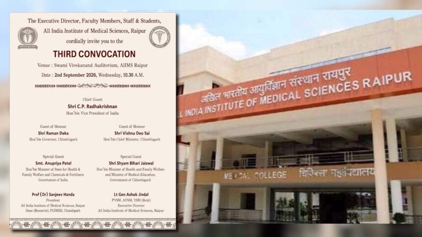 AIIMS Convocation Controversy : दीक्षांत समारोह के निमंत्रण पत्र से सांसद समेत कई नाम गायब