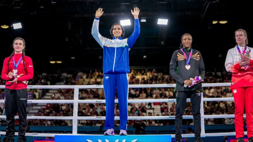 Commonwealth Games 2026 : भारत की बेटियों का स्वर्णिम जलवा, 8 महिला खिलाड़ियों ने जीते गोल्ड मेडल