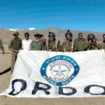 High Altitude Parachute Test