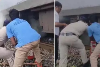 RPF Train Fire