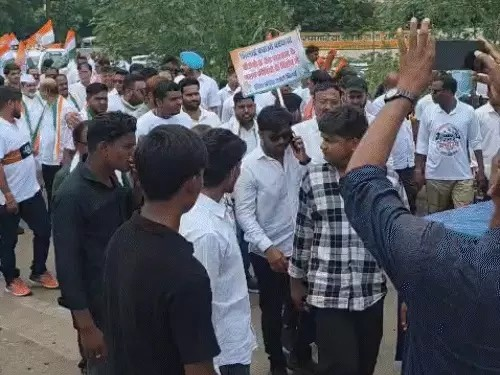 Bhilai Bachao Padyatra : रोजगार और टाउनशिप के मुद्दे पर कांग्रेस सड़कों पर