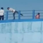 Water Tank Stunt Video : 70 फीट ऊंची पानी की टंकी पर जानलेवा स्टंट, VIDEO वायरल