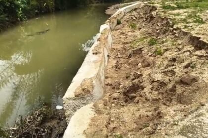 Balod Returning Wall Collapse