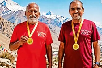 Ladakh Marathon : 58 और 70 की उम्र में भी जोश कायम, कोंडागांव के दो बुजुर्ग धावक लद्दाख मैराथन में लगाएंगे दौड़