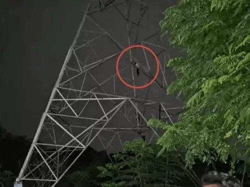 High Tension Tower Incident