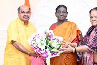 Purandar Mishra Meets President