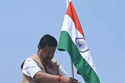 Raipur Tiranga Photo Controversy