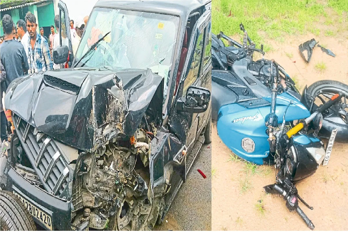 Korba Road Accident : पिता-पुत्र समेत 5 की मौत, दो गांवों में पसरा मातम