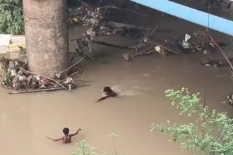 Korba iPhone Falls in Canal