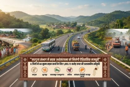 Surguja Road Project : सरगुजा संभाग में सड़कों का होगा कायाकल्प, 6 जिलों में 1,093 करोड़ से 44 काम मंजूर