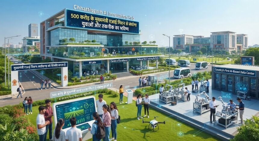 Chhattisgarh AI Mission : 500 करोड़ का मिशन, 6 लाख छात्रों और 1.5 लाख कर्मचारियों को AI से जोड़ने की तैयारी