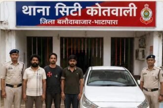 Balodabazar car theft